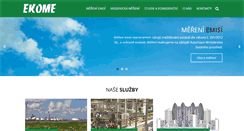Desktop Screenshot of ekome.cz